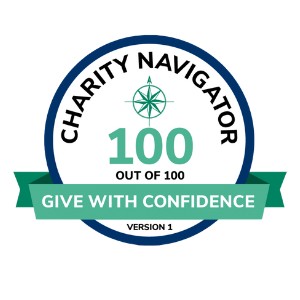 Charity Navigator scores the Amputee Coalition as 100 out of 100. Give with Confidence